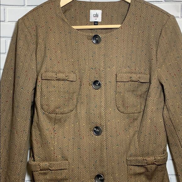 Cabi Penny Tweed Blazer Style #3170 Size M - Picture 4 of 7